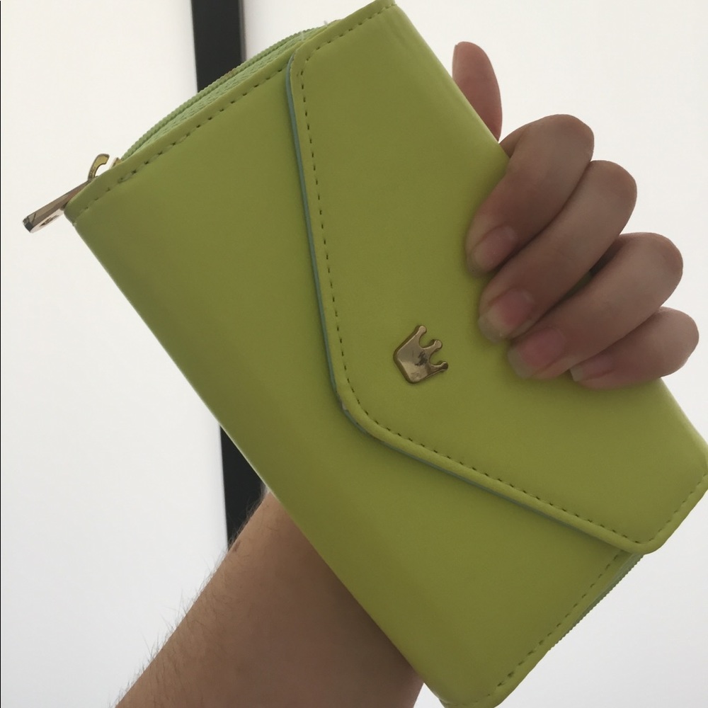 Green and Teal Clutch